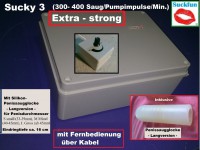 Zur Zeit lieferbar ! Suckomat 3 extra starkes Modell beeindruckend stark + angenehm, inklusive Langsaugglocke Ihrer Wahl